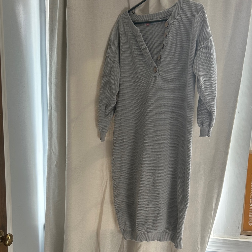 Free People Sweater Maxi Dress